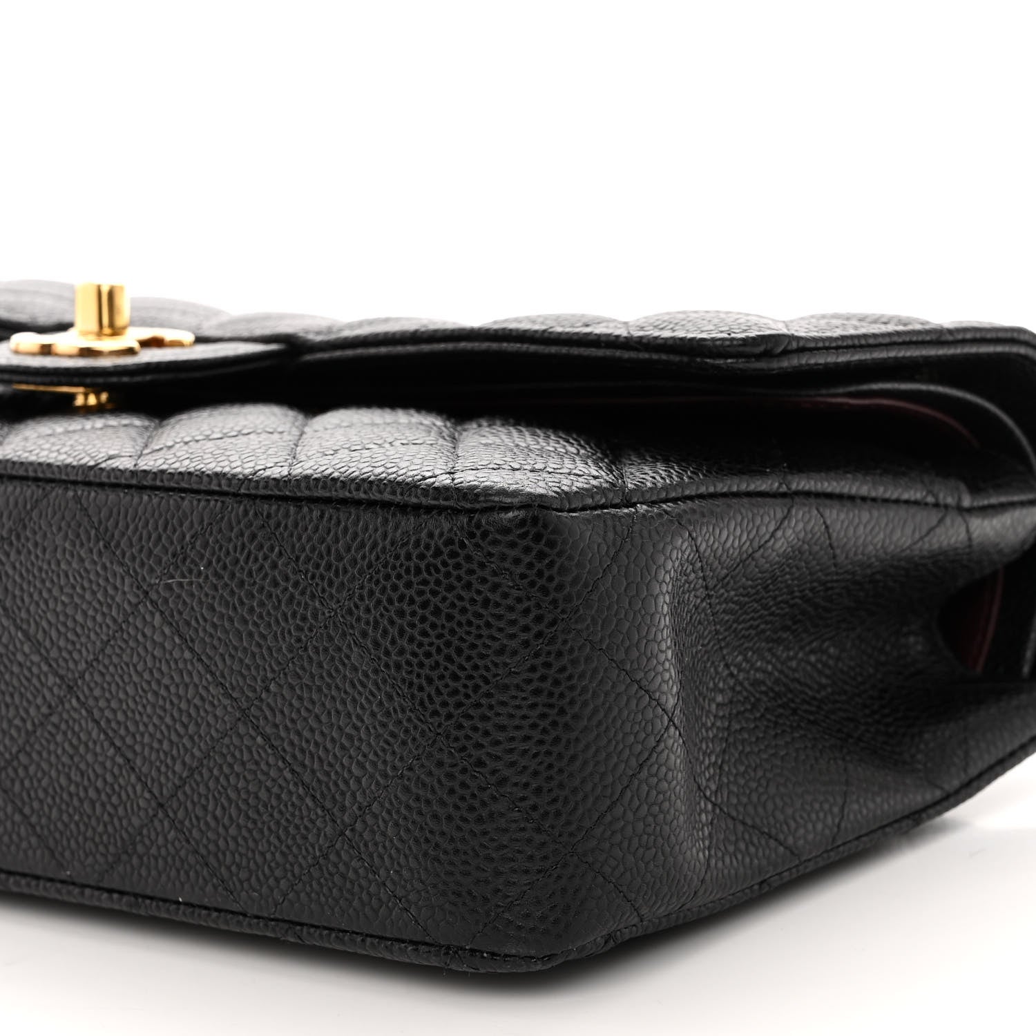 Chanel Caviar Quilted Medium Double Flap Black 10 of 10