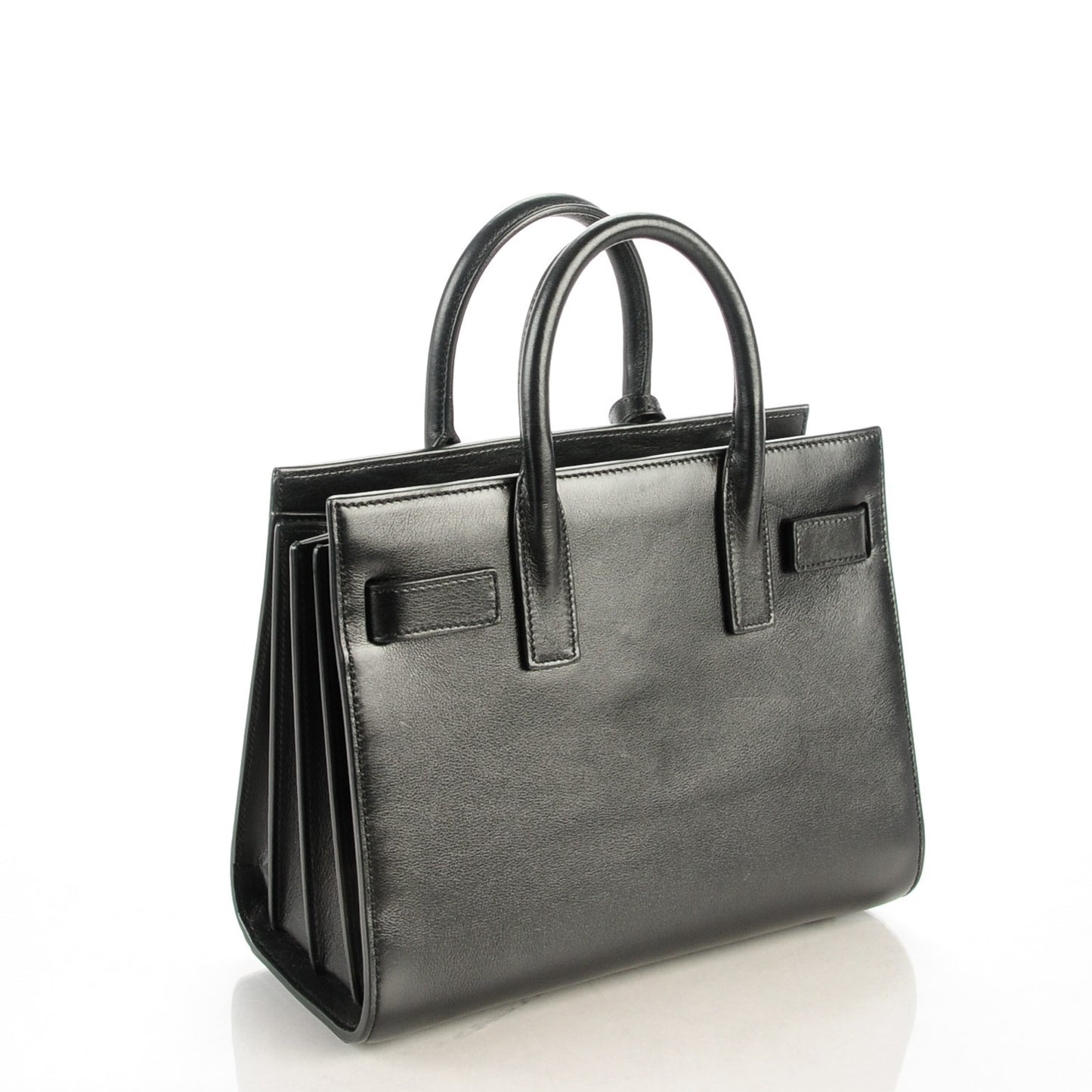 Calfskin Nano Sac De Jour Black