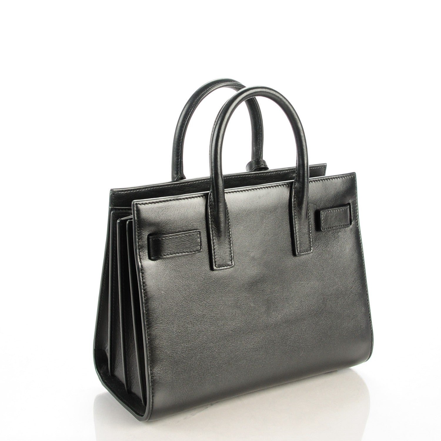 Saint Laurent Calfskin Nano Sac De Jour Black 3 of 6