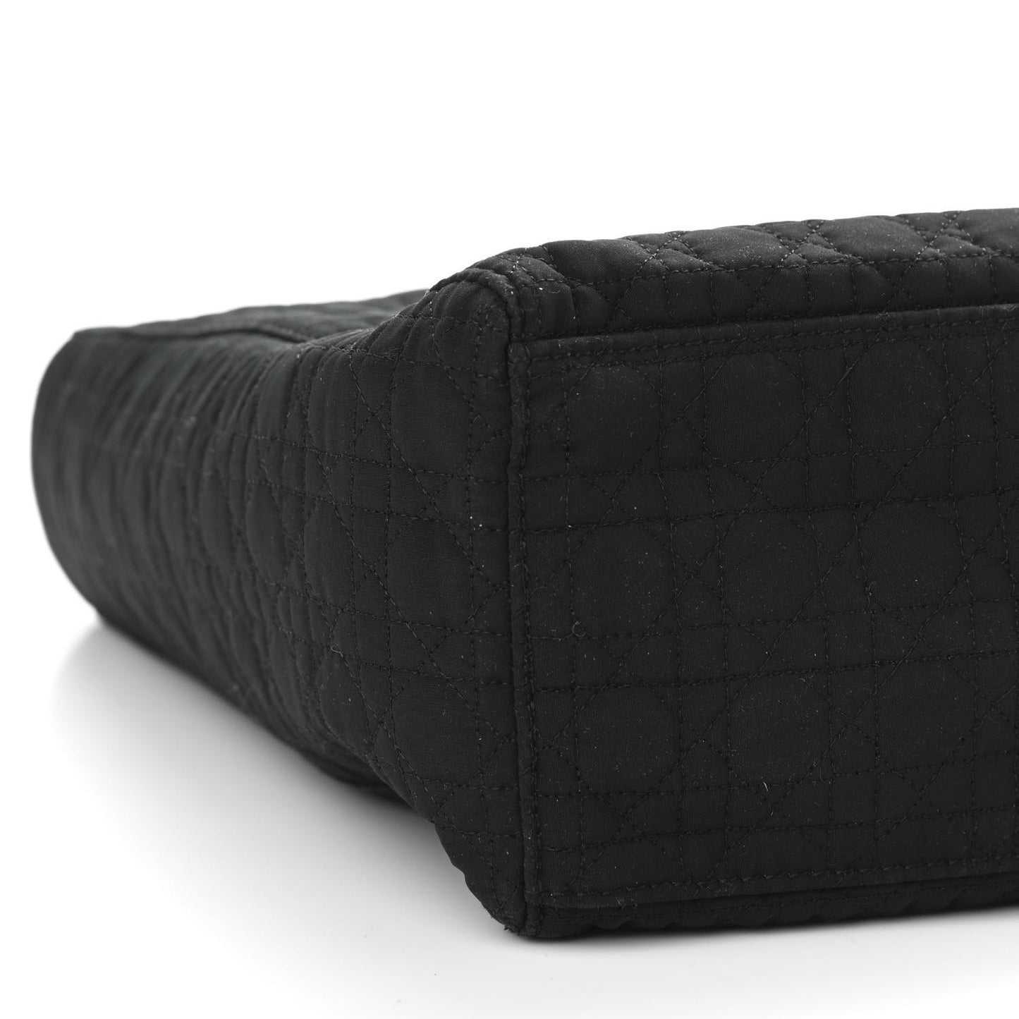 Nylon Cannage Large Lady Dior Black