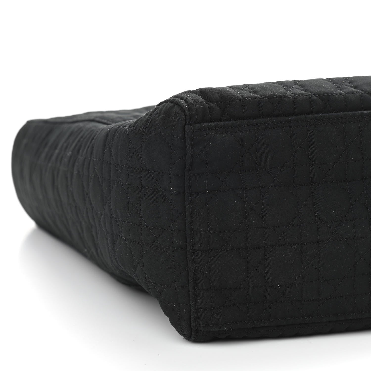 Christian Dior Nylon Cannage Large Lady Dior Black 8 of 9