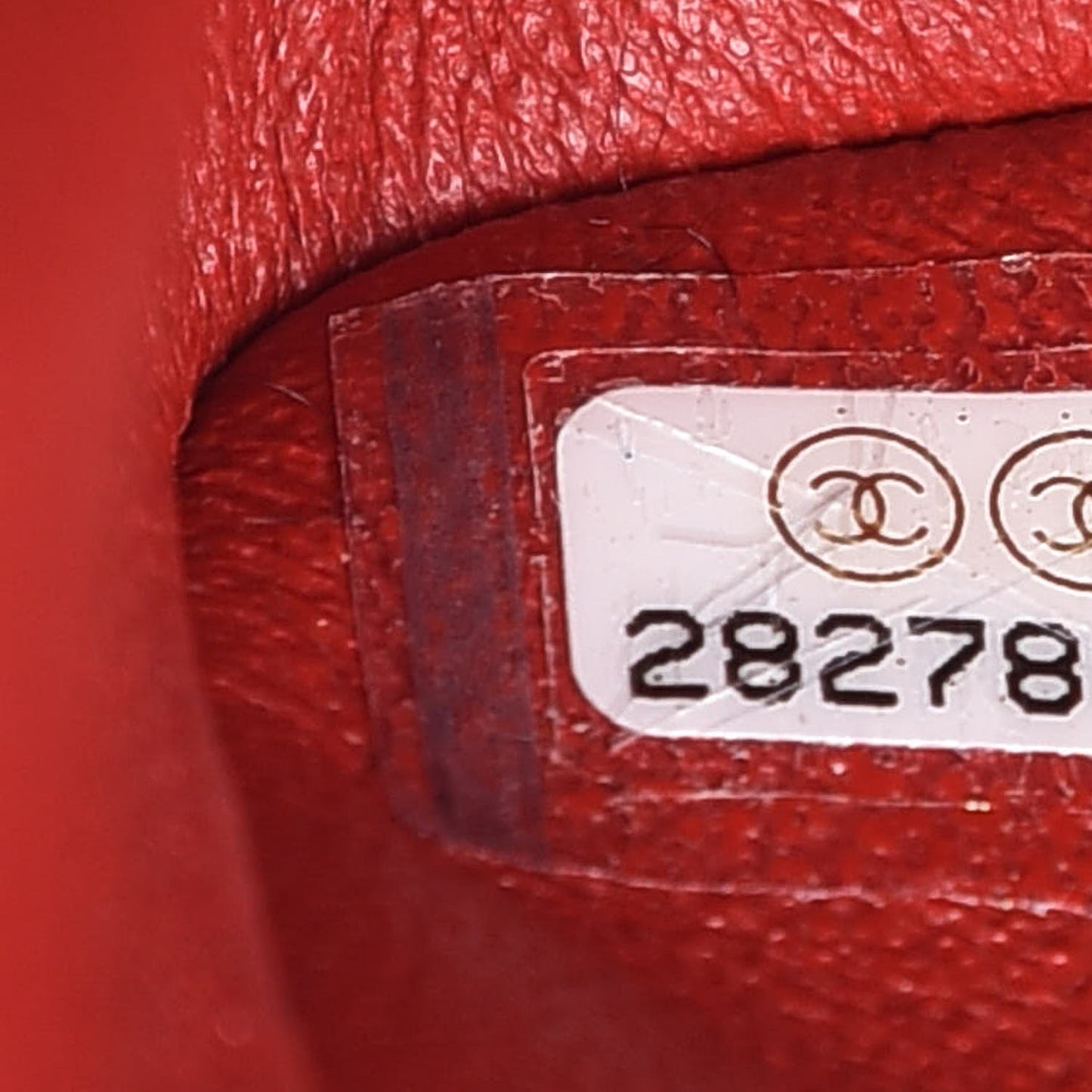 Aged Calfskin Quilted 2.55 Reissue Mini Flap Red