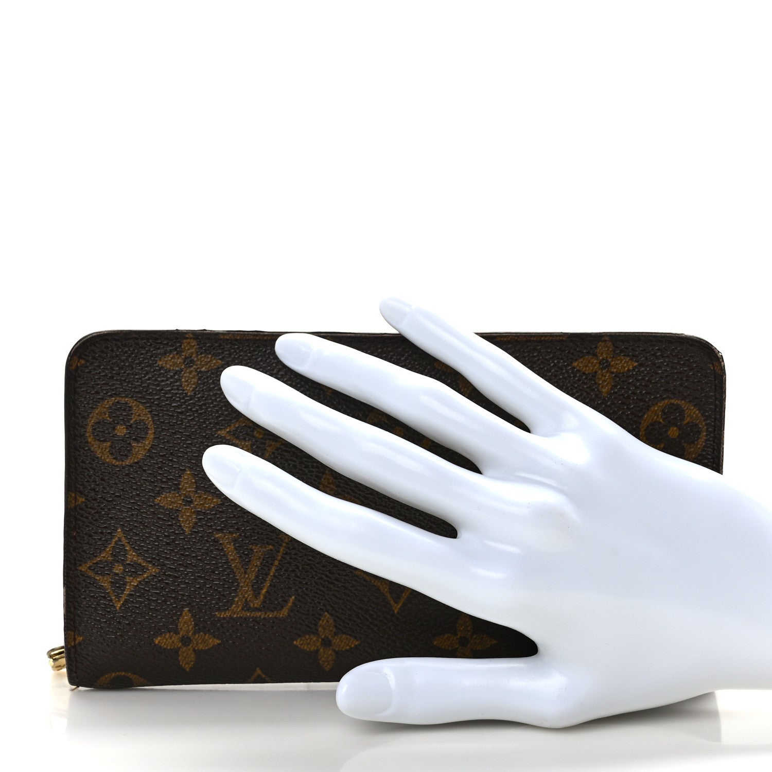 Louis Vuitton Monogram Porte-Monnaie Zippy Wallet 2 of 10