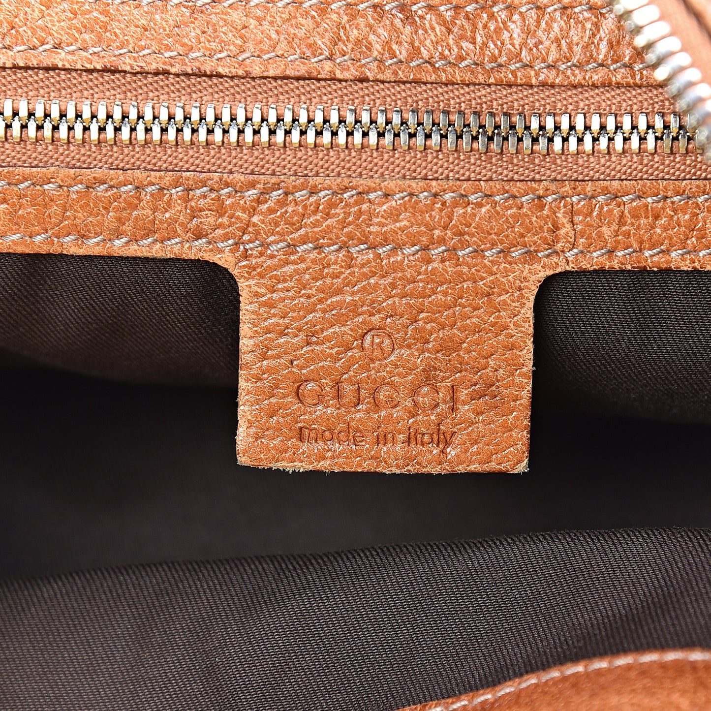 Monogram Horsebit Glam Hobo Tan