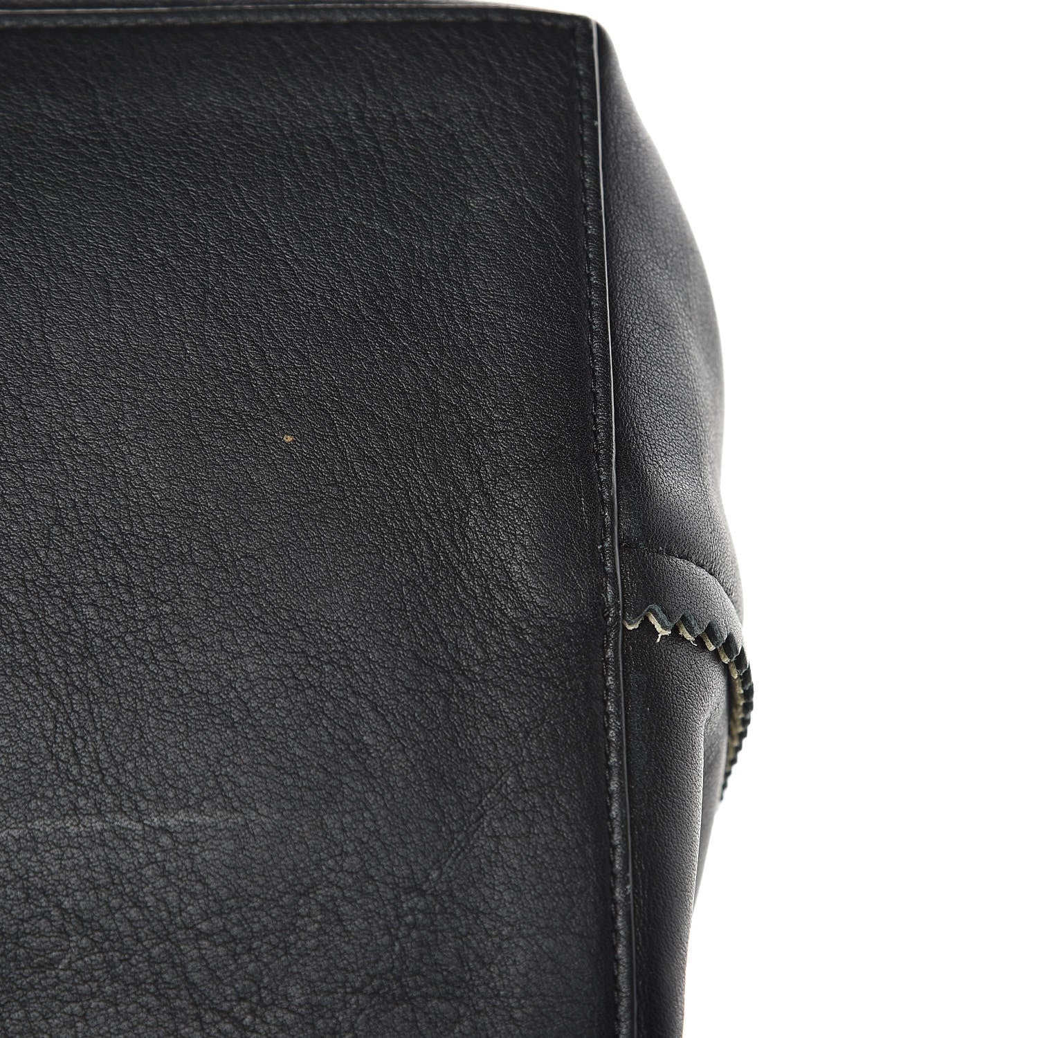 Proenza Schouler Smooth Calfskin Suede Paper Tote Black Beige 14 of 15