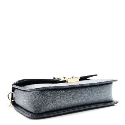 Louis Vuitton Metallic Empreinte Metis Wallet On Chain Navy Nacre 4 of 10