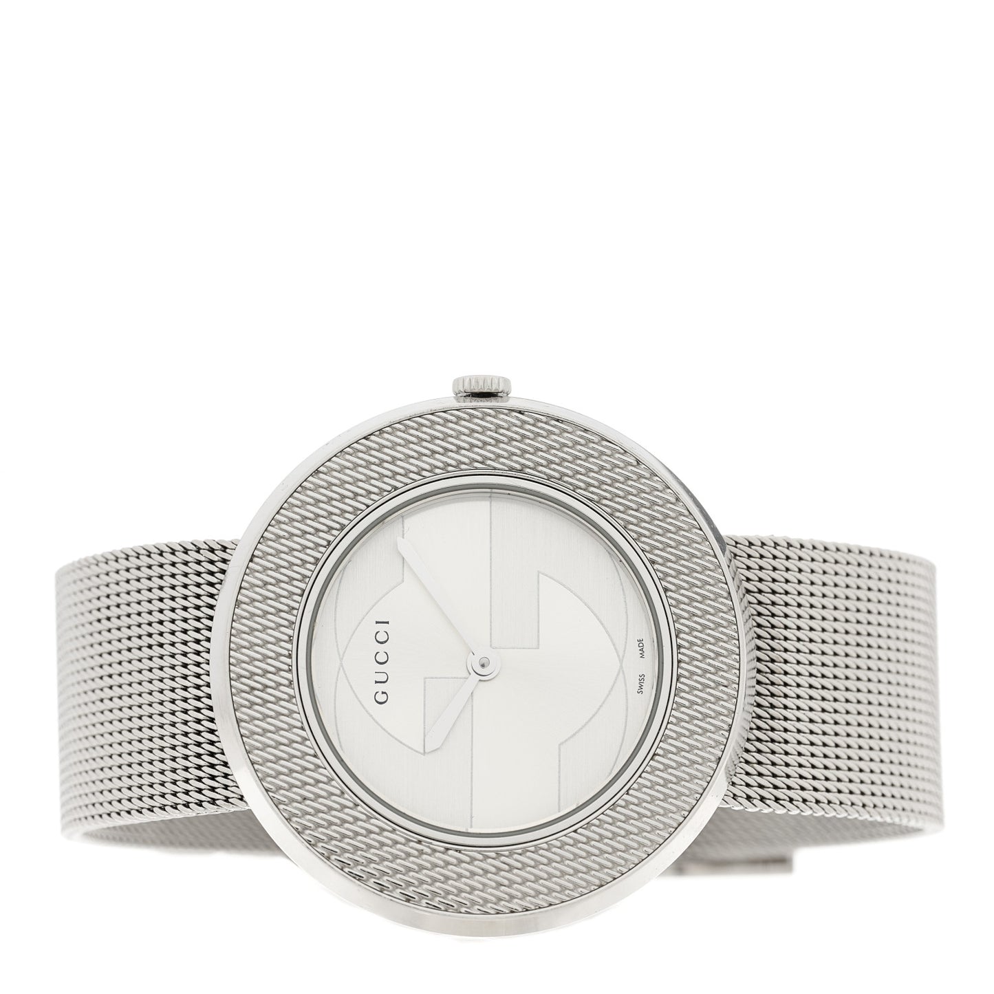 Stainless Steel 36mm U-Play Mesh Quartz Watch