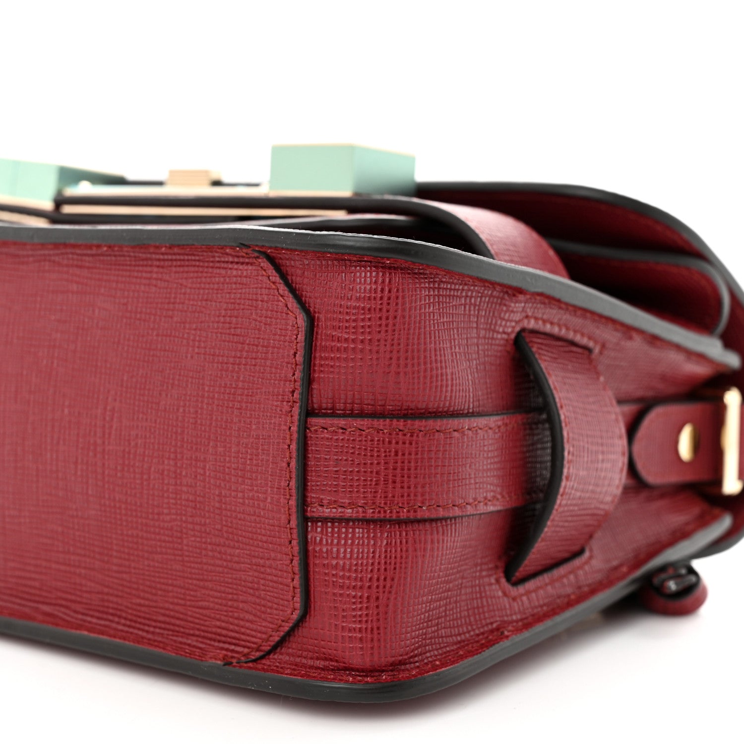 Proenza Schouler New Linosa Mini PS11 Classic Shoulder Bag Flame Red 9 of 10