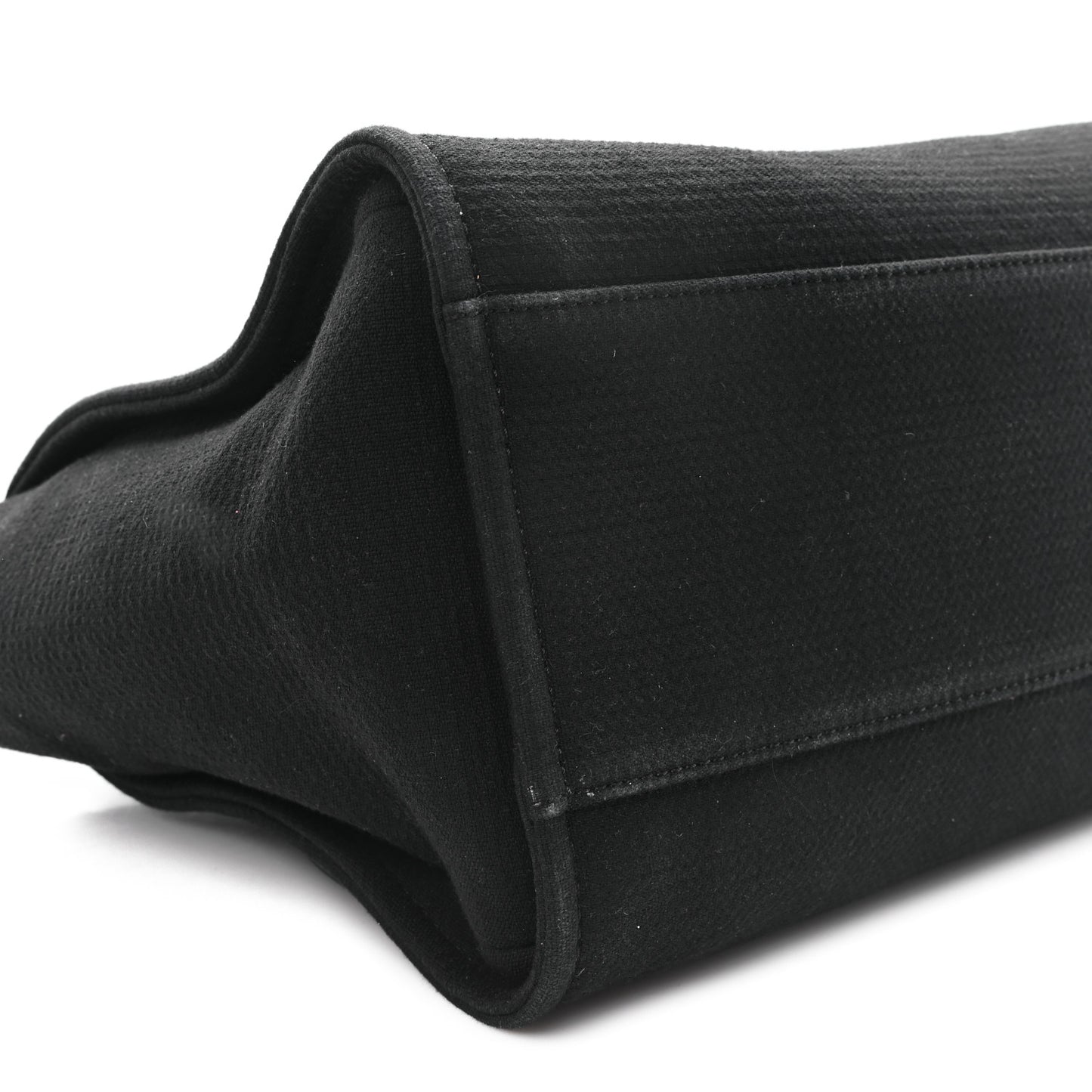 Mixed Fibers Medium Deauville Tote Black