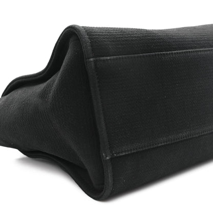 Chanel Mixed Fibers Medium Deauville Tote Black 10 of 13