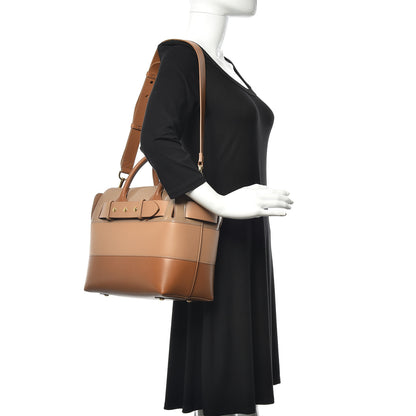 Burberry Soft Grain Calfskin Patent Small Belt Bag Soft Fawn Biscuit 2 of 11