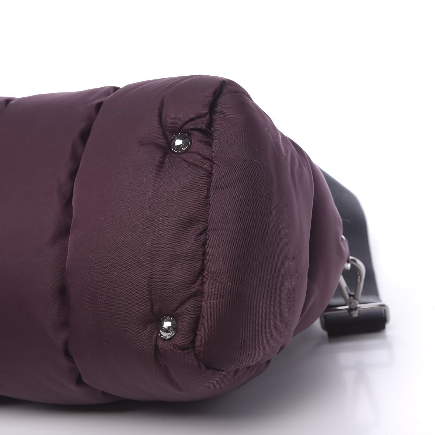 Prada Tessuto Nylon Bomber Bag Granato 14 of 14