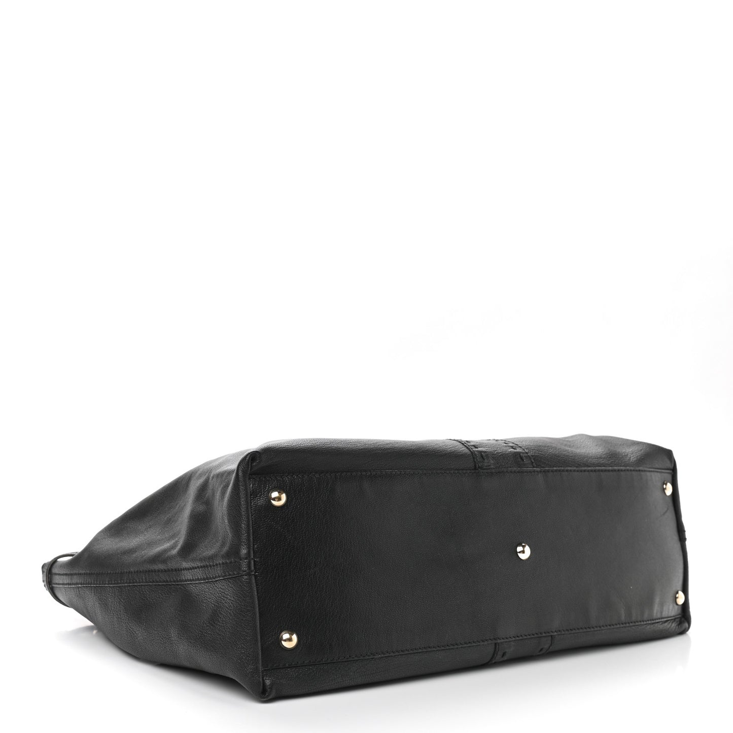 Calfskin Reversible Double Sac Y Tote Gold Brown