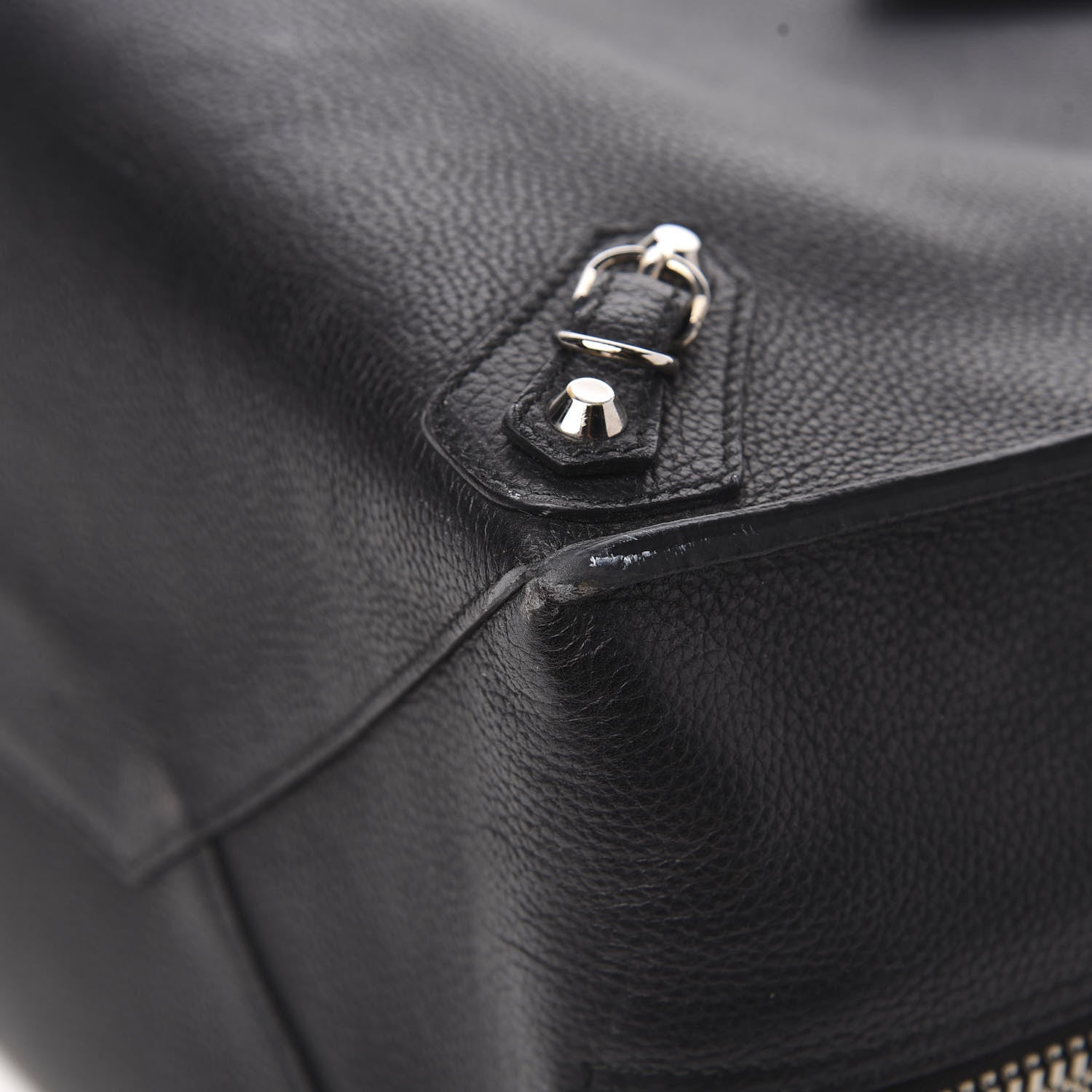 Balenciaga Supple Calfskin Papier A4 Zip Around Tote Black 11 of 14