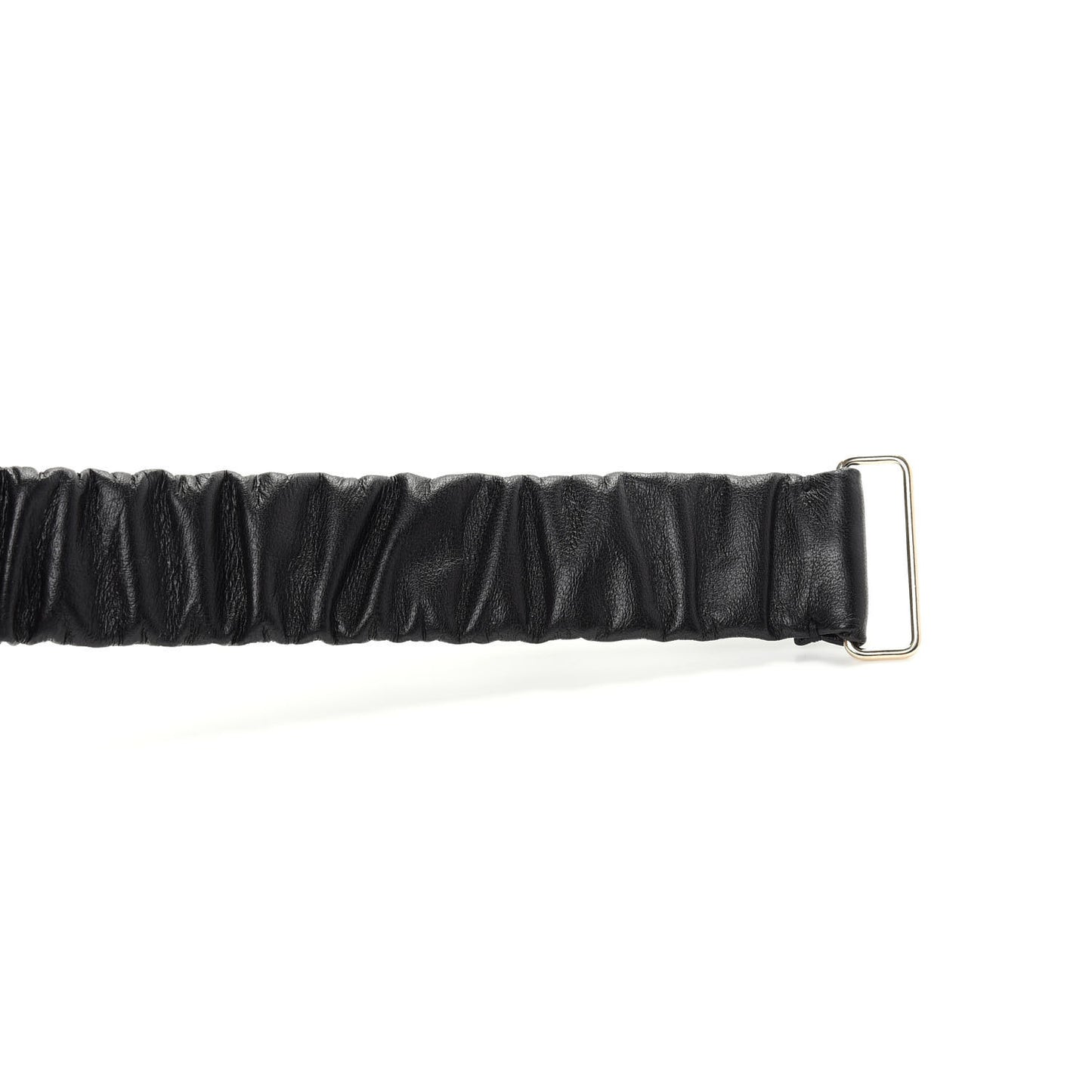 Calfskin Crystal CC Belt 85 34 Black