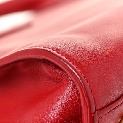 Saint Laurent Calfskin Small Sac De Jour Lipstick Red 19 of 25