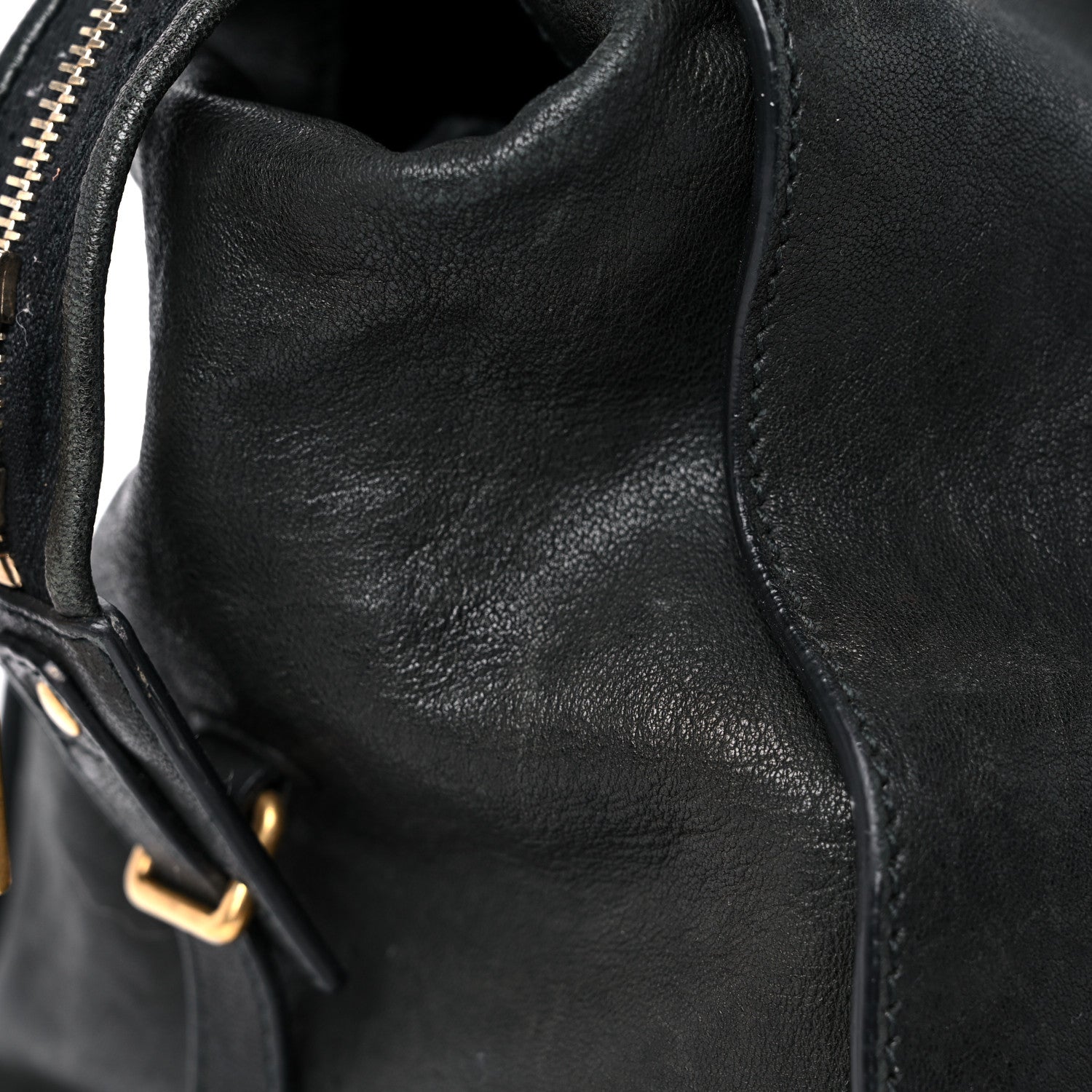 Saint Laurent Sheepskin Medium Cabas ChYc Black 18 of 22