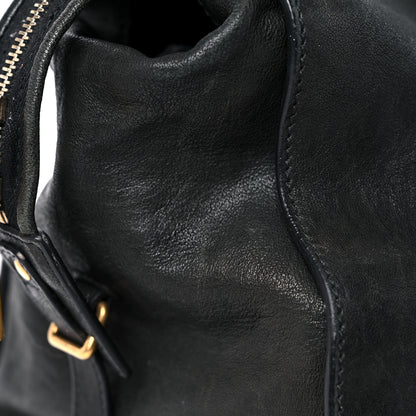 Saint Laurent Sheepskin Medium Cabas ChYc Black 18 of 22