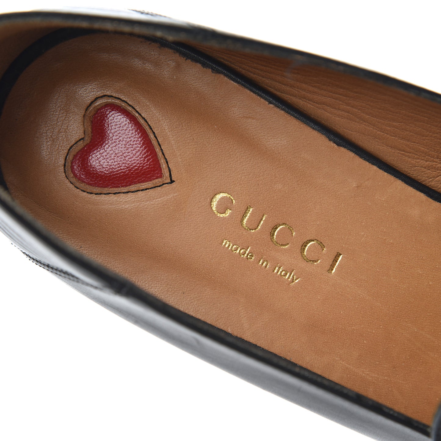 Calfskin Web Peyton Loafer Pumps 36.5 Black