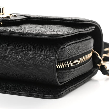 Chanel Caviar Quilted Like A Wallet Flap Black 8 of 9