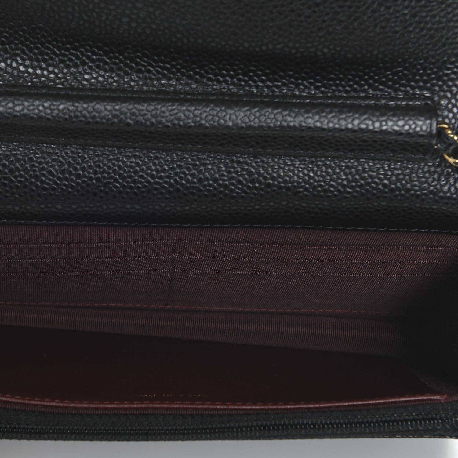 Chanel Caviar Quilted Wallet On Chain WOC Black 5 of 7
