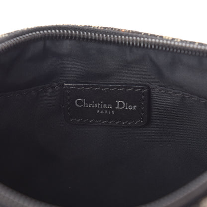 Christian Dior Monogram Shoulder Bag Pochette Black 6 of 8
