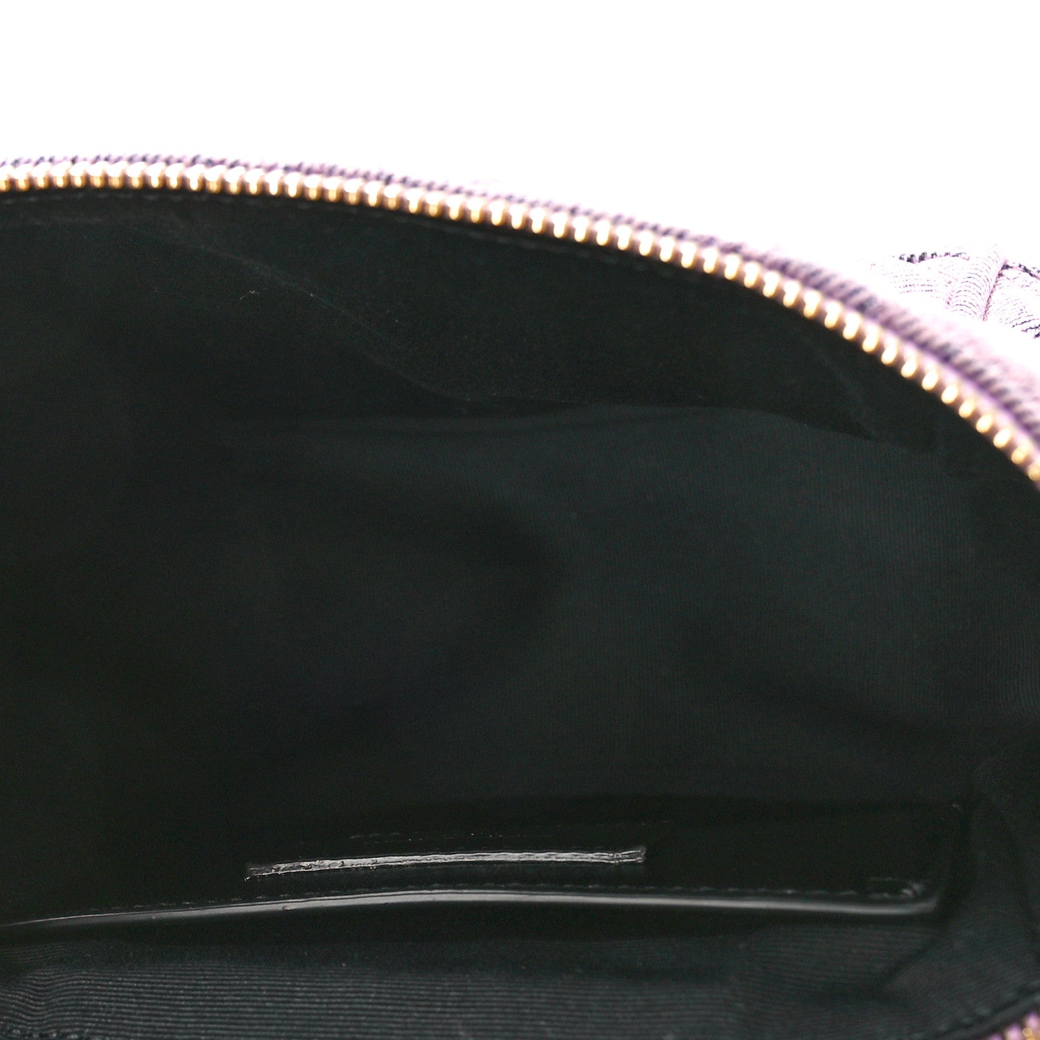Saint Laurent Denim Quilted 80's Vanity Bag Bleached Lilac 5 of 8