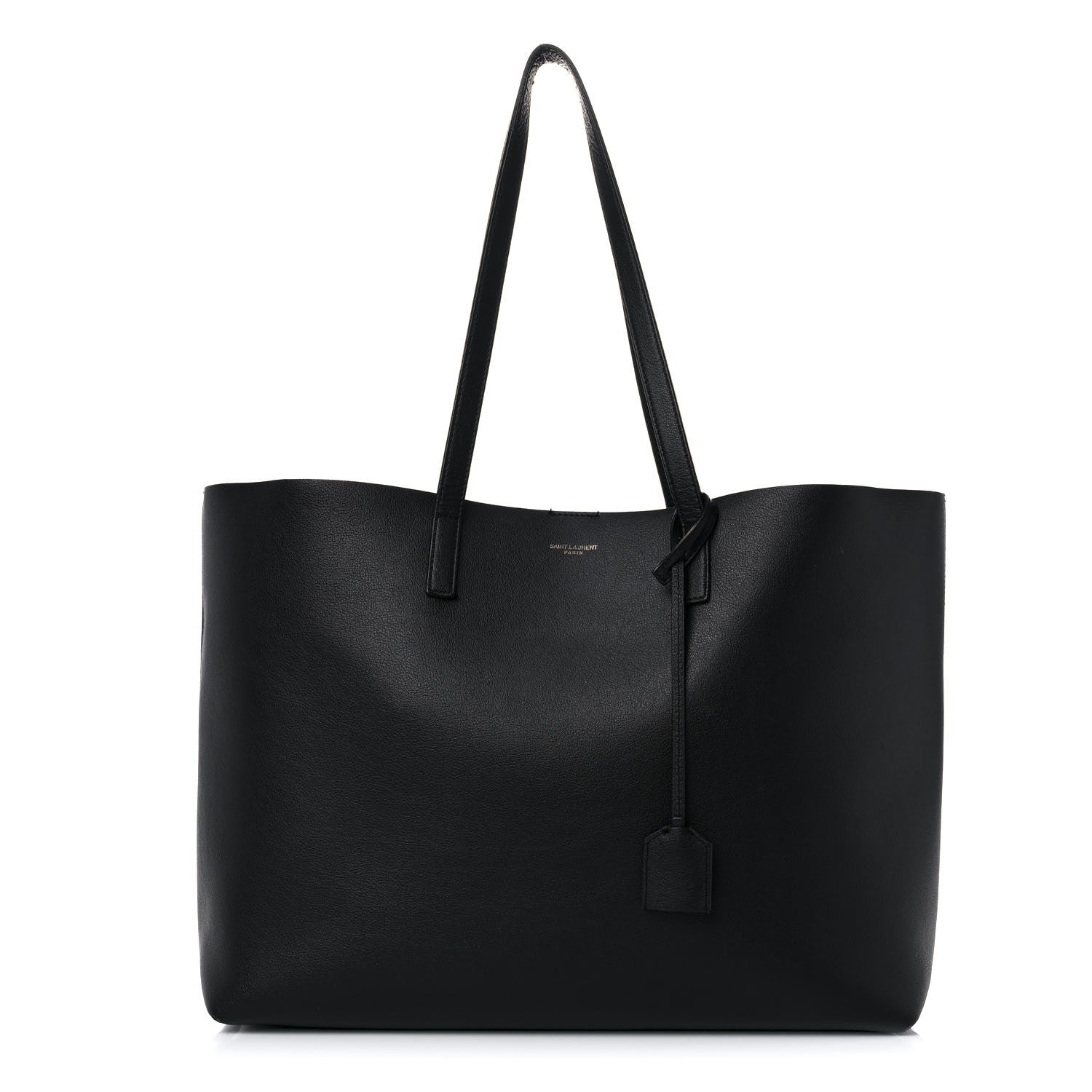 Saint Laurent Calfskin Large Shopping Tote Black 4 of 24