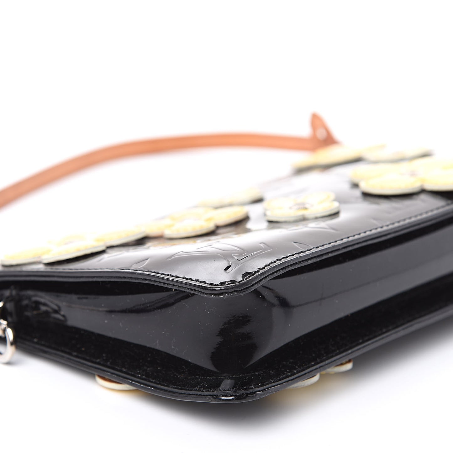 Vernis Lexington Fleurs Pochette Black