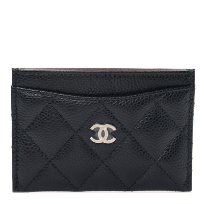Chanel Caviar Quilted Card Holder Black 1 of 11