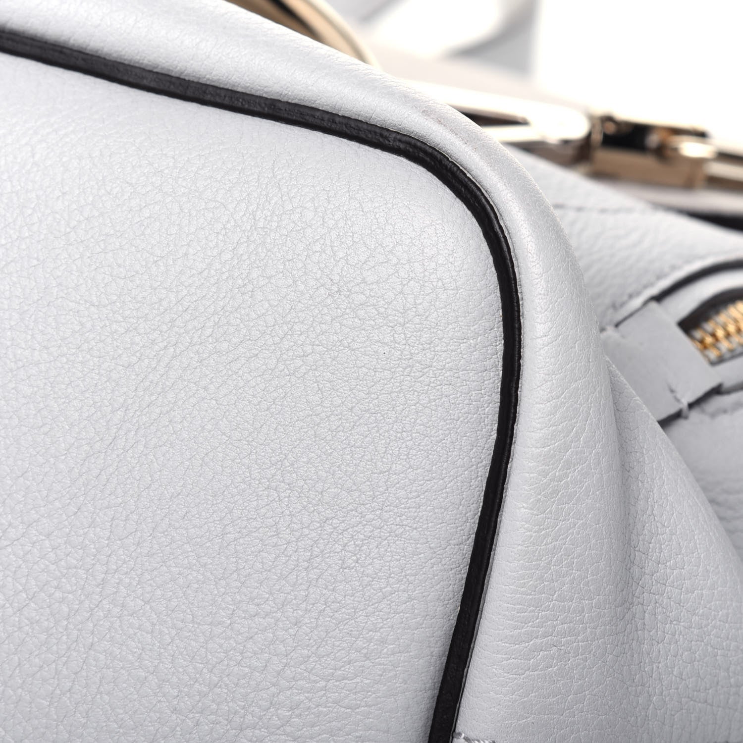 Chloe Suede Calfskin Small Faye Backpack Airy Grey 9 of 14