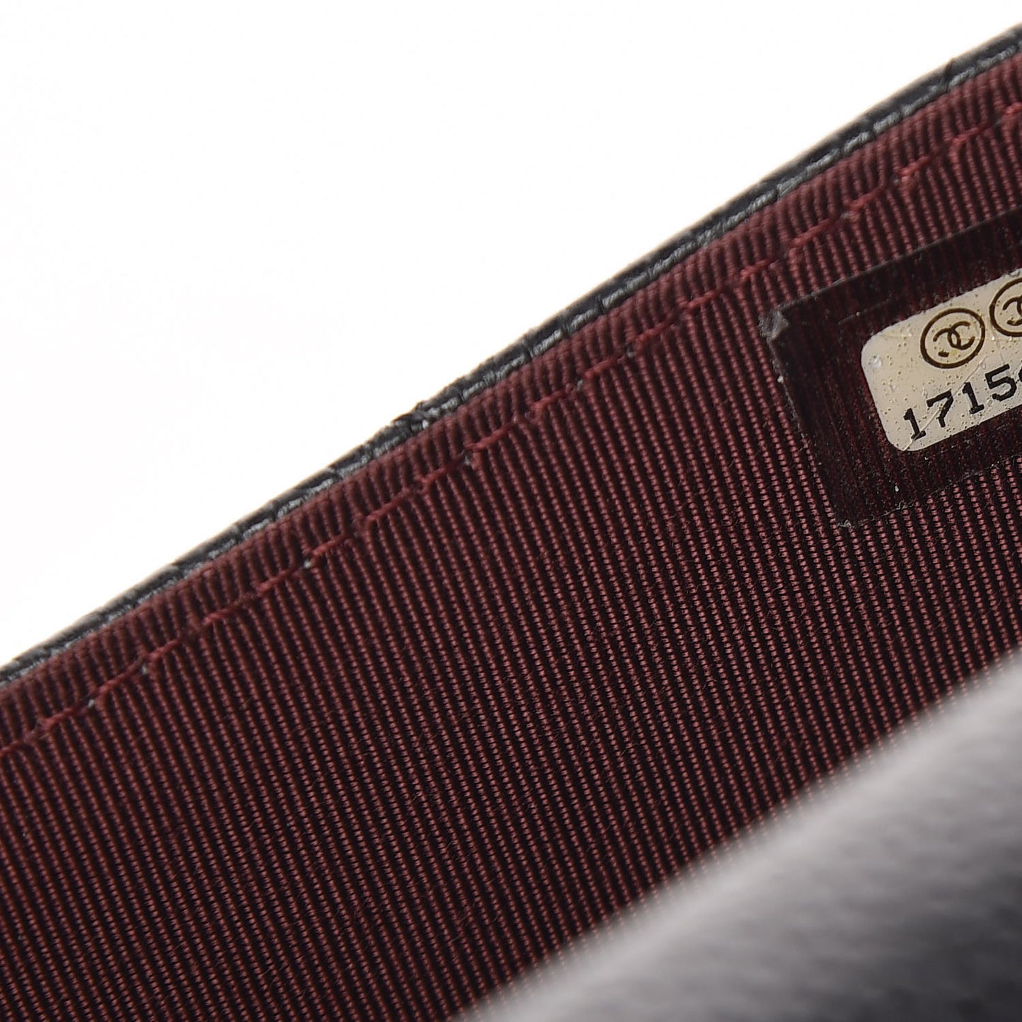 Caviar Quilted Travel Wallet Black