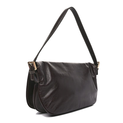 Gucci Calfskin Web Small Britt Shoulder Bag Brown 2 of 10