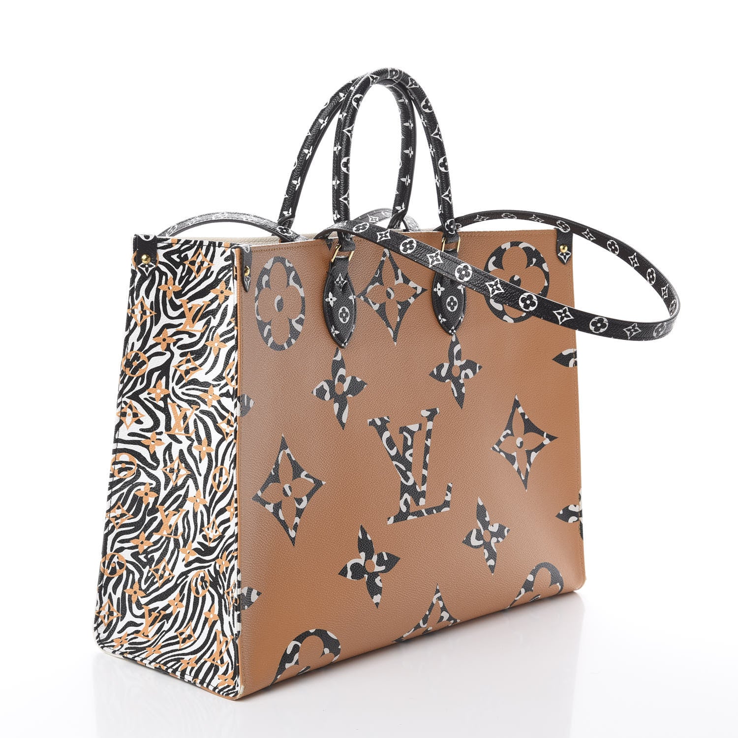 Louis Vuitton Monogram Giant Jungle Onthego GM Ivory 2 of 8
