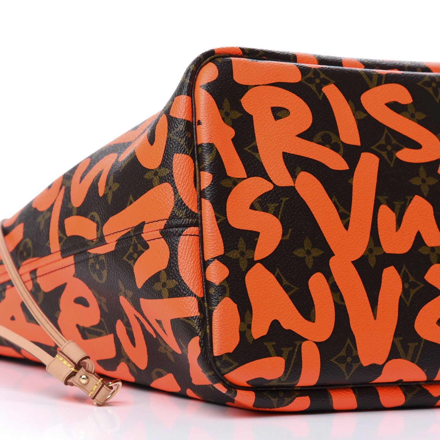 Louis Vuitton Monogram Graffiti Neverfull GM Orange 7 of 9