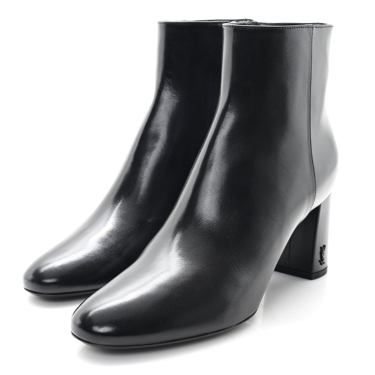 Nappa Vendome Loulou Ankle Zip Boot 39.5 Black