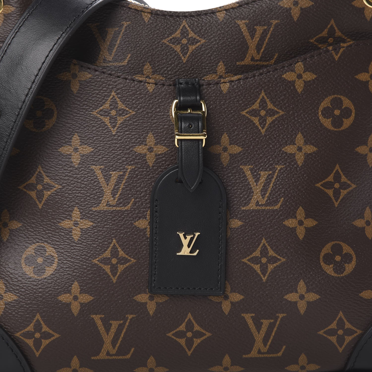 Louis Vuitton Monogram Odeon PM Black 8 of 10