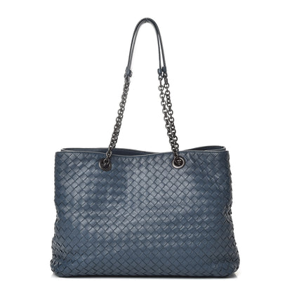 Bottega Veneta Nappa Intrecciato Medium Tote Denim 1 of 20