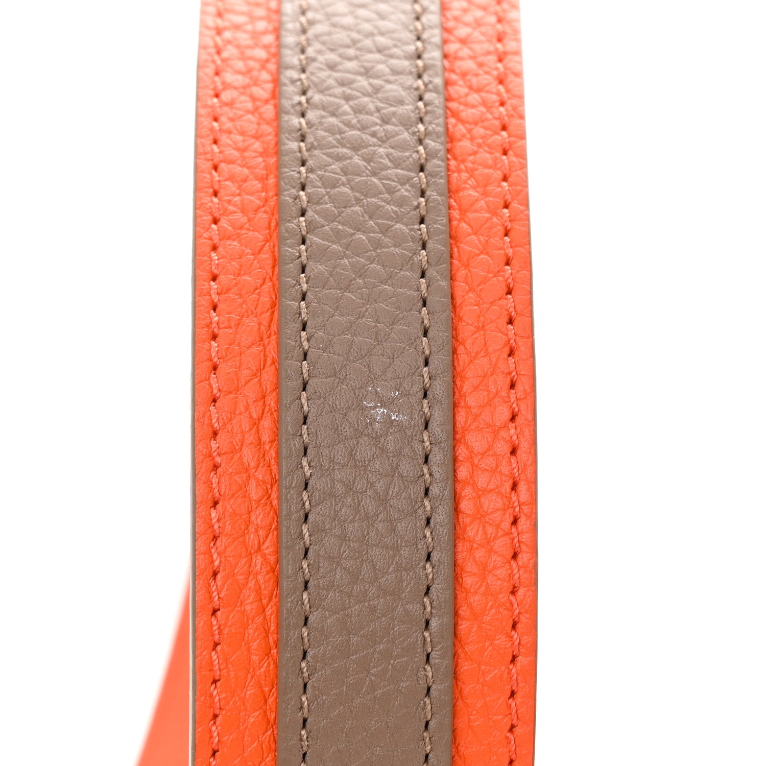 Louis Vuitton Taurillon Marceau Tangerine Taupe 17 of 17