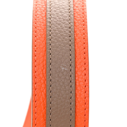 Louis Vuitton Taurillon Marceau Tangerine Taupe 17 of 17