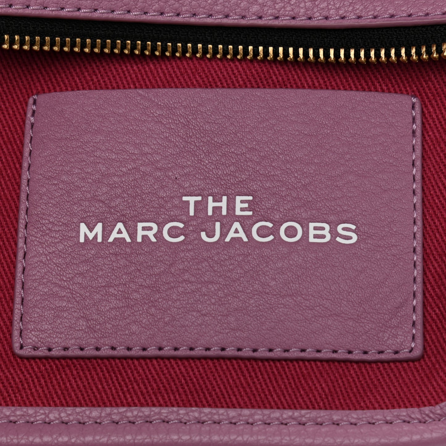 Grained Calfskin Small The Tote Bag Orchid Haze