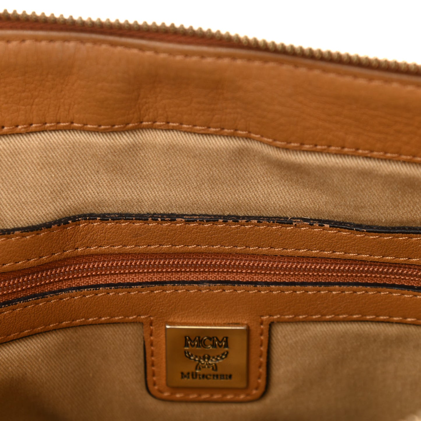 Visetos Medium Essentials Shopper Tote Cognac