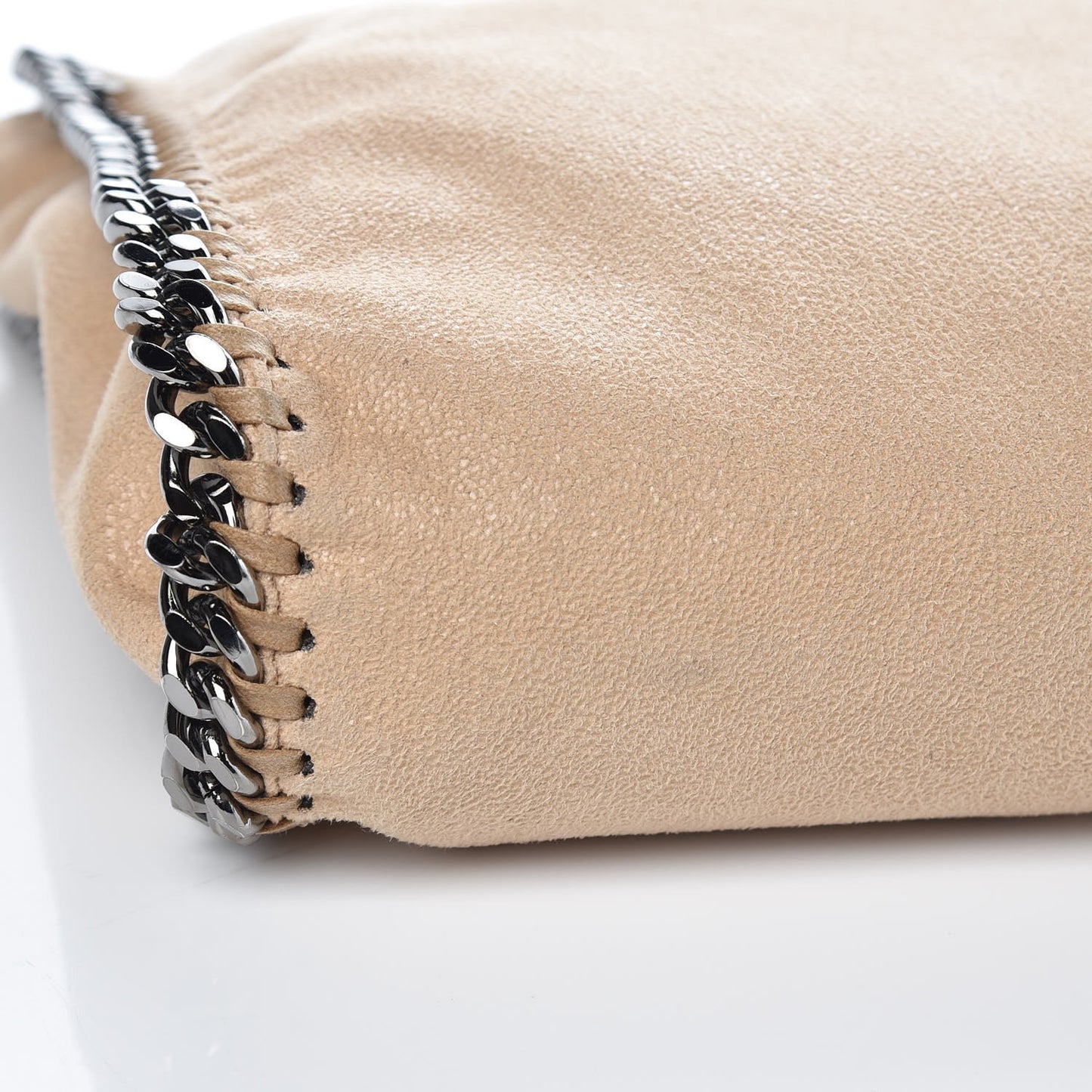 Shaggy Deer Small Falabella Tote Beige