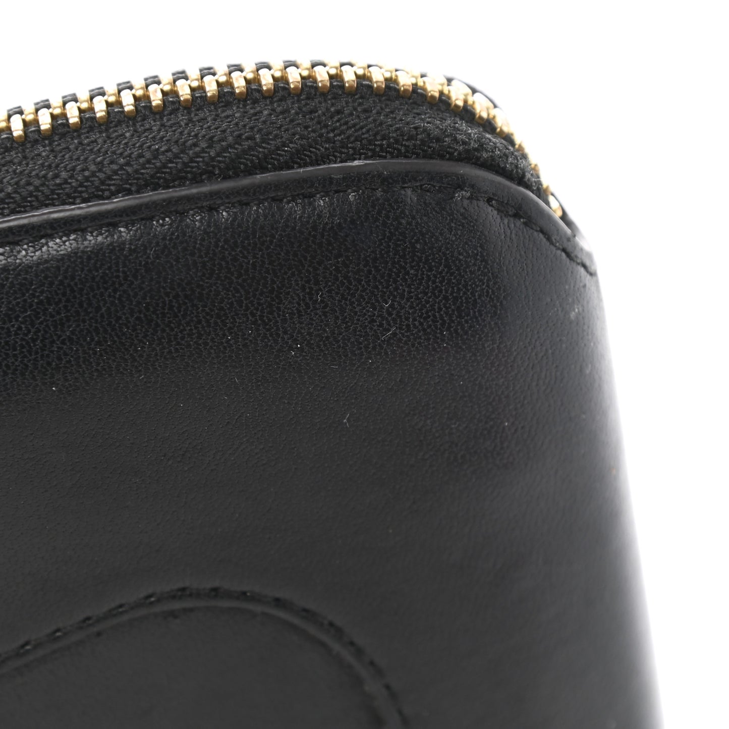 Calfskin Hayley Wallet Black