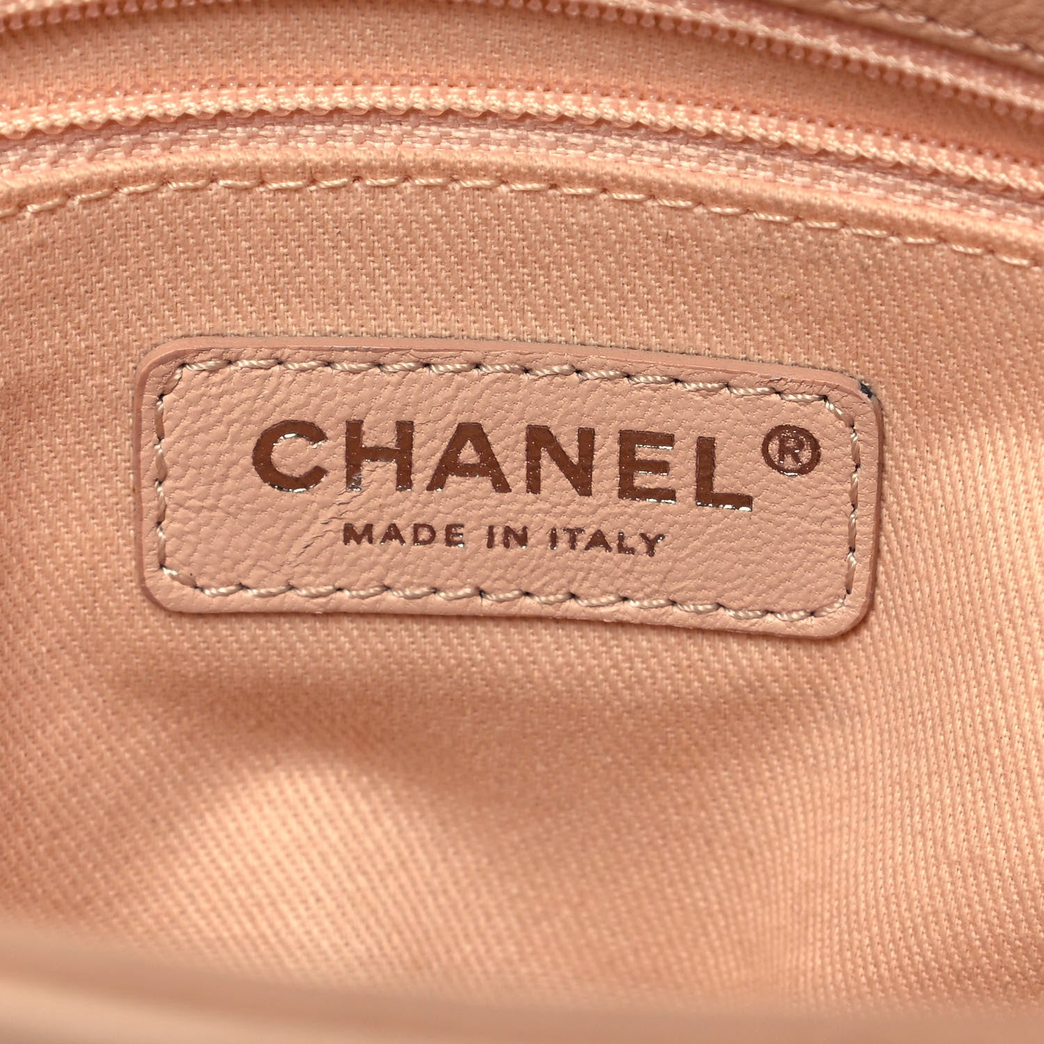 Chanel Grained Calfskin Stitched Small Braided With Style Flap Beige 6 of 14