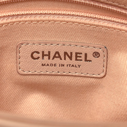 Chanel Grained Calfskin Stitched Small Braided With Style Flap Beige 6 of 14