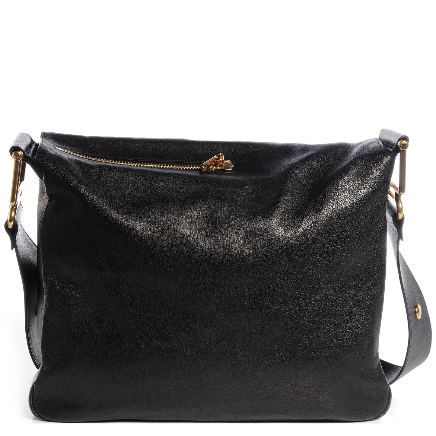 Sheepskin Vanessa Chain Shoulder Bag Black