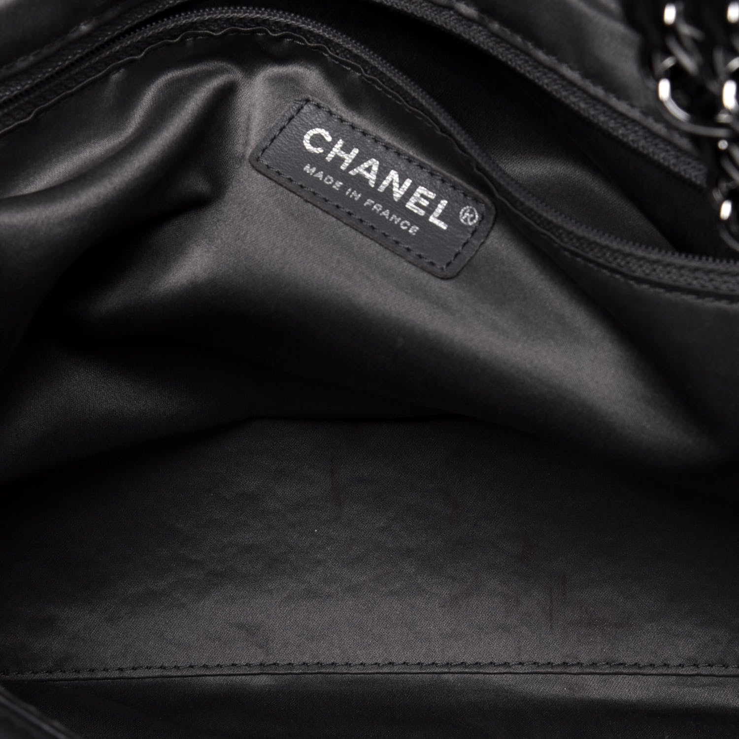 Chanel Calfskin Large Rock and Chain Flap Black 5 of 20
