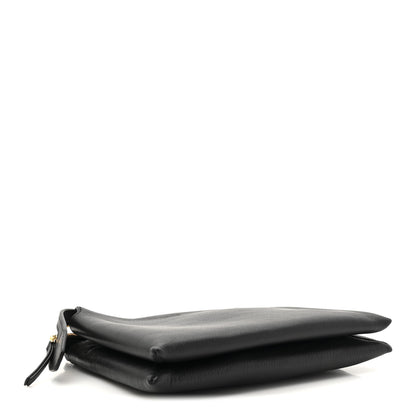 The Row Matte Grained Calfskin Mini Nu Twin Bag Black 4 of 11