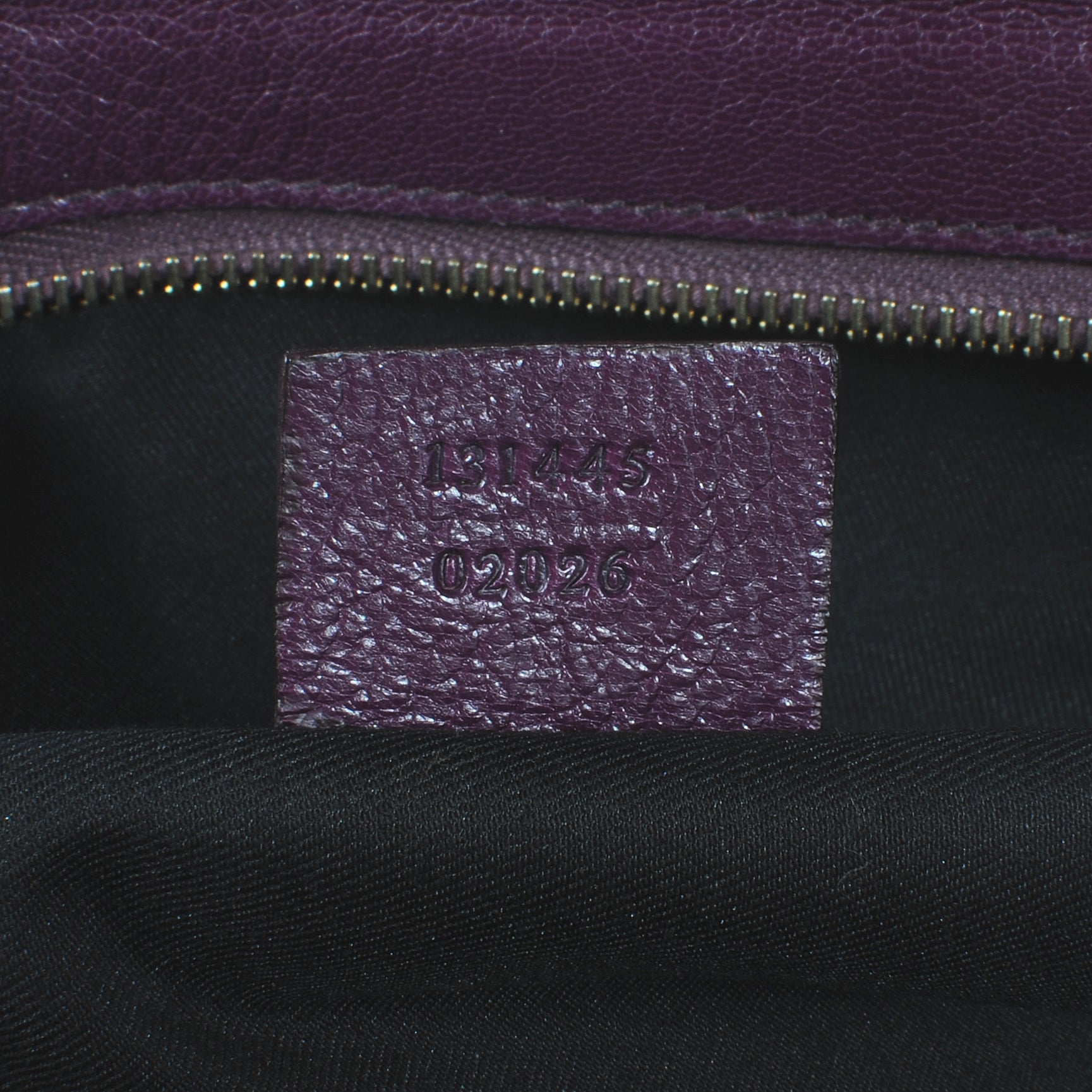 Gucci Leather Blondie Satchel Purple 7 of 8